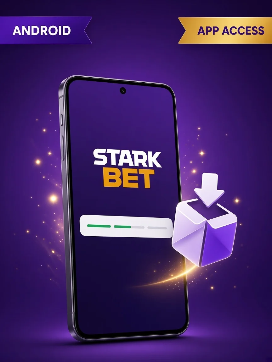 StarkBet Android app access promotional artwork